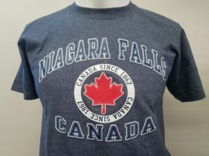 T-301 LEAF PUFF - Navy Heather