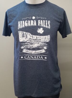 T320 - DISTRESSED FALLS - Navy Heather