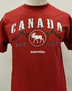 T308 - CIRCLE MOOSE - Cardinal Red