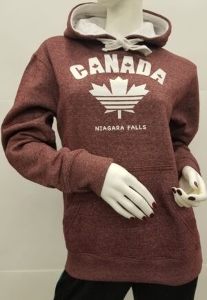 LHD 1054 Sporty Leaf - Burgundy Heather