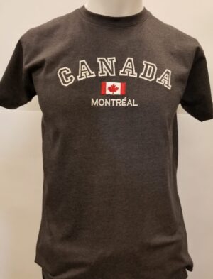 T521   CANADA FLAG - Charcoal Heather