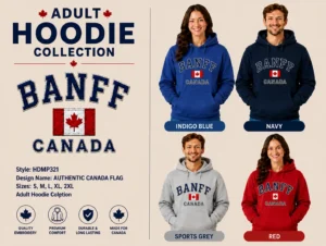 Authentic Canada Flag Banff