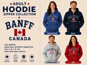 Authentic Canada Flag Banff
