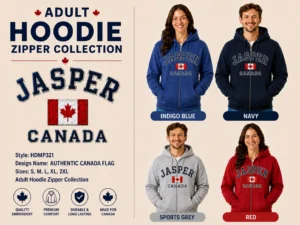 Authentic Canada Flag Jasper