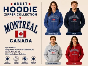 Authentic Canada Flag Montreal
