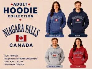Authentic Canada Flag Niagara Falls