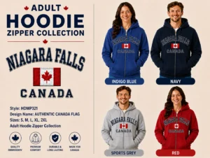 Authentic Canada Flag Niagara Falls