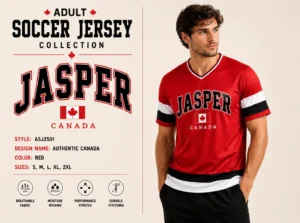 Authentic Canada Jasper Red