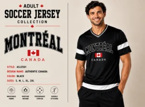 Authentic Canada Montreal Black