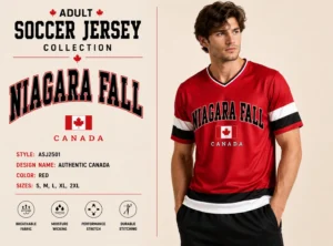 Authentic Canada Niagara Falls Red