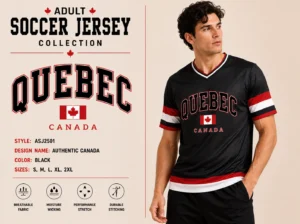 Authentic Canada Quebec Black