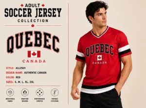 Authentic Canada Quebec Red
