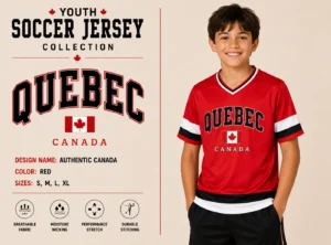 Authentic Canada Quebec Red