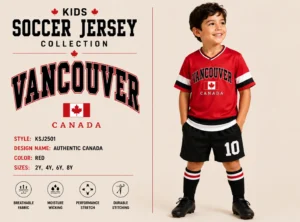 Authentic Canada Vancouver Red