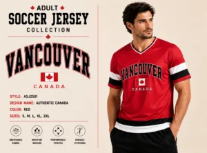 Authentic Canada Vancouver Red
