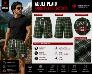 Authentic Flag Canada Green