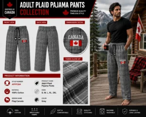 Authentic Flag Canada Grey