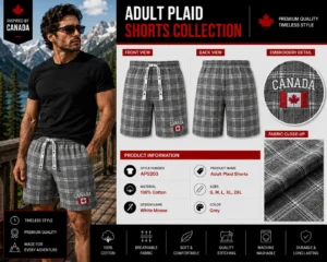 Authentic Flag Canada Grey