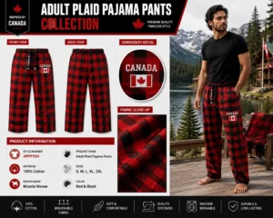 Authentic Flag Canada Red and Black