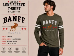 Four Leaf Moose Banff Military Green