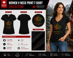 Multi Leaf Montreal Black
