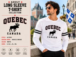 Muscle Moose Quebec White