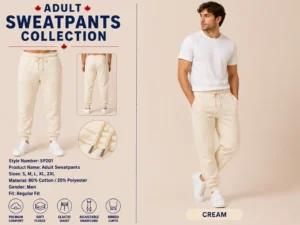 Sweatpants Cream