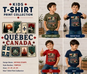Vintage Stamps Quebec