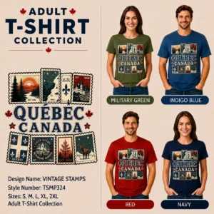 Vintage Stamps Quebec
