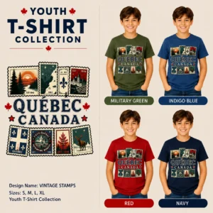 Vintage Stamps Quebec